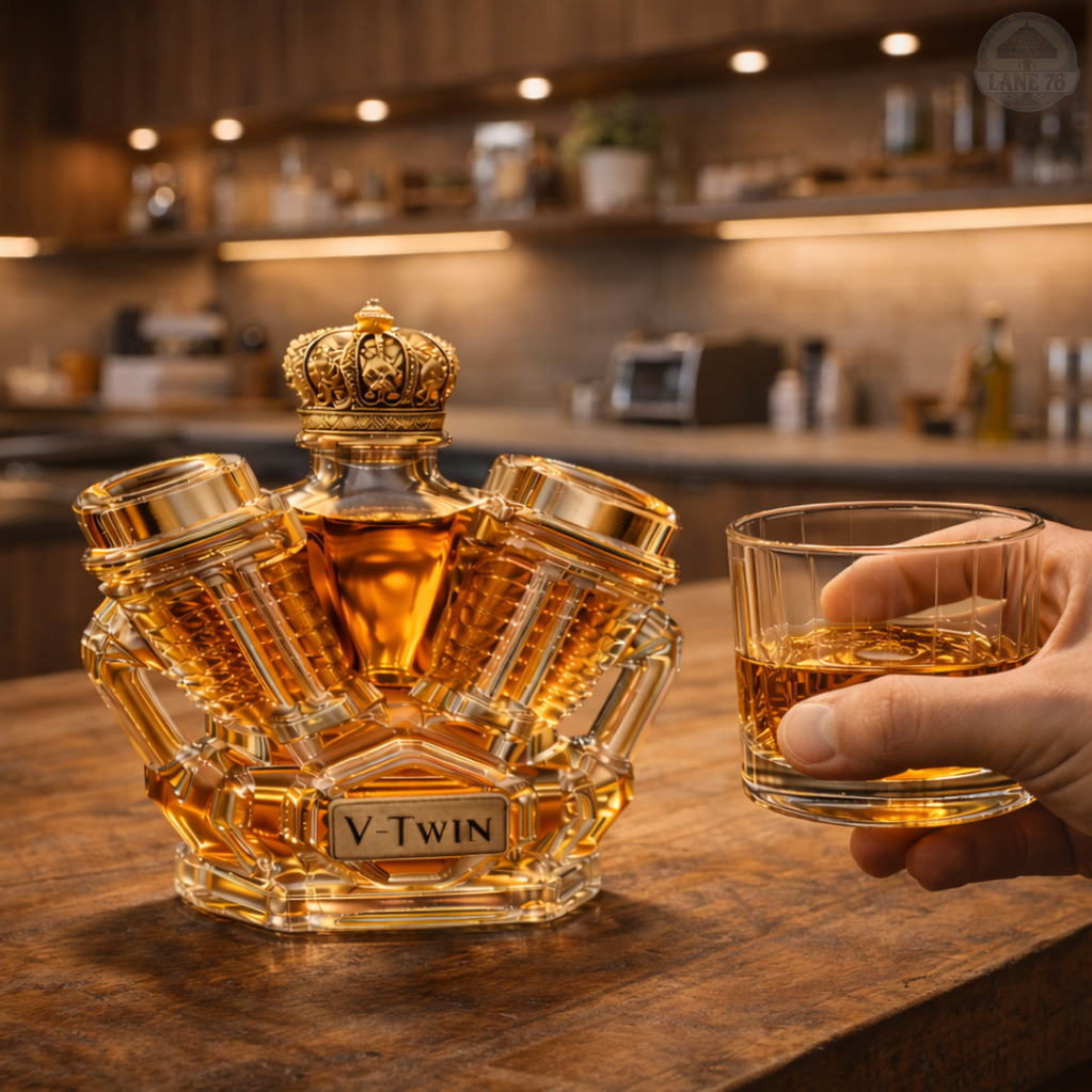 Whiskey Decanter - V-Twin Edition