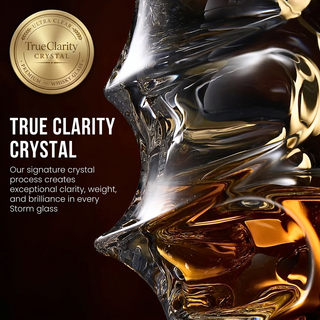 Arashi Japanese Crystal Whiskey Glass