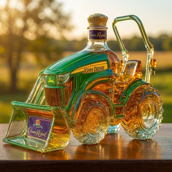 Whiskey Decanter - Tractor Edition