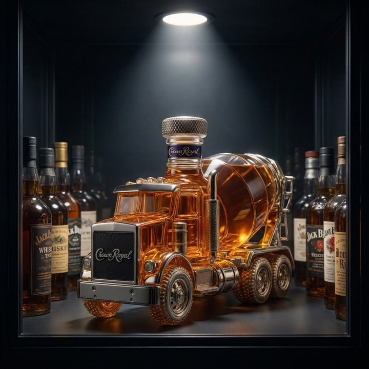 Whiskey Decanter - Truck Edition