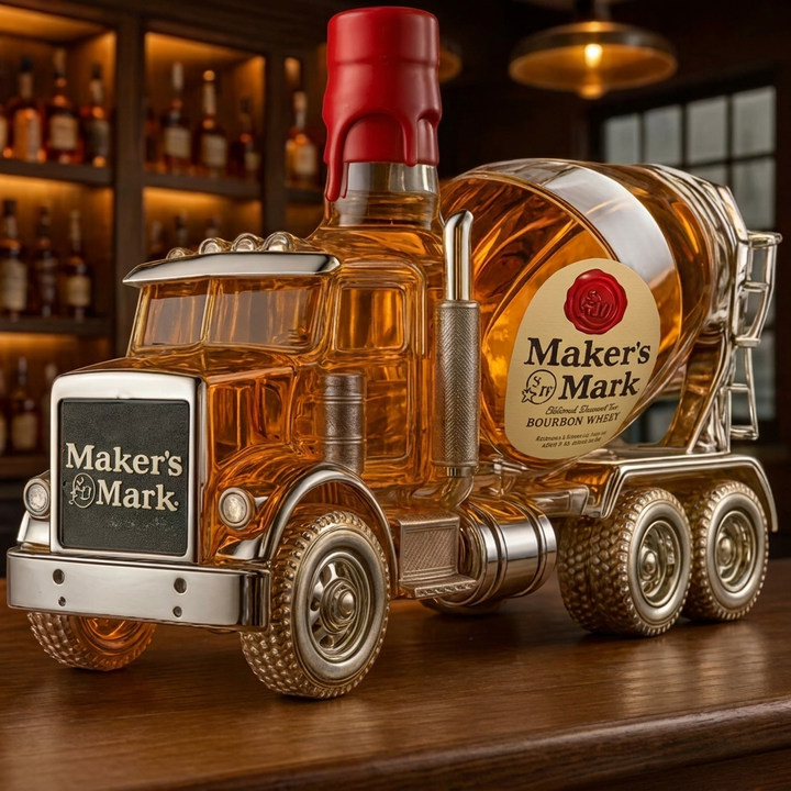 Whiskey Decanter - Truck Edition