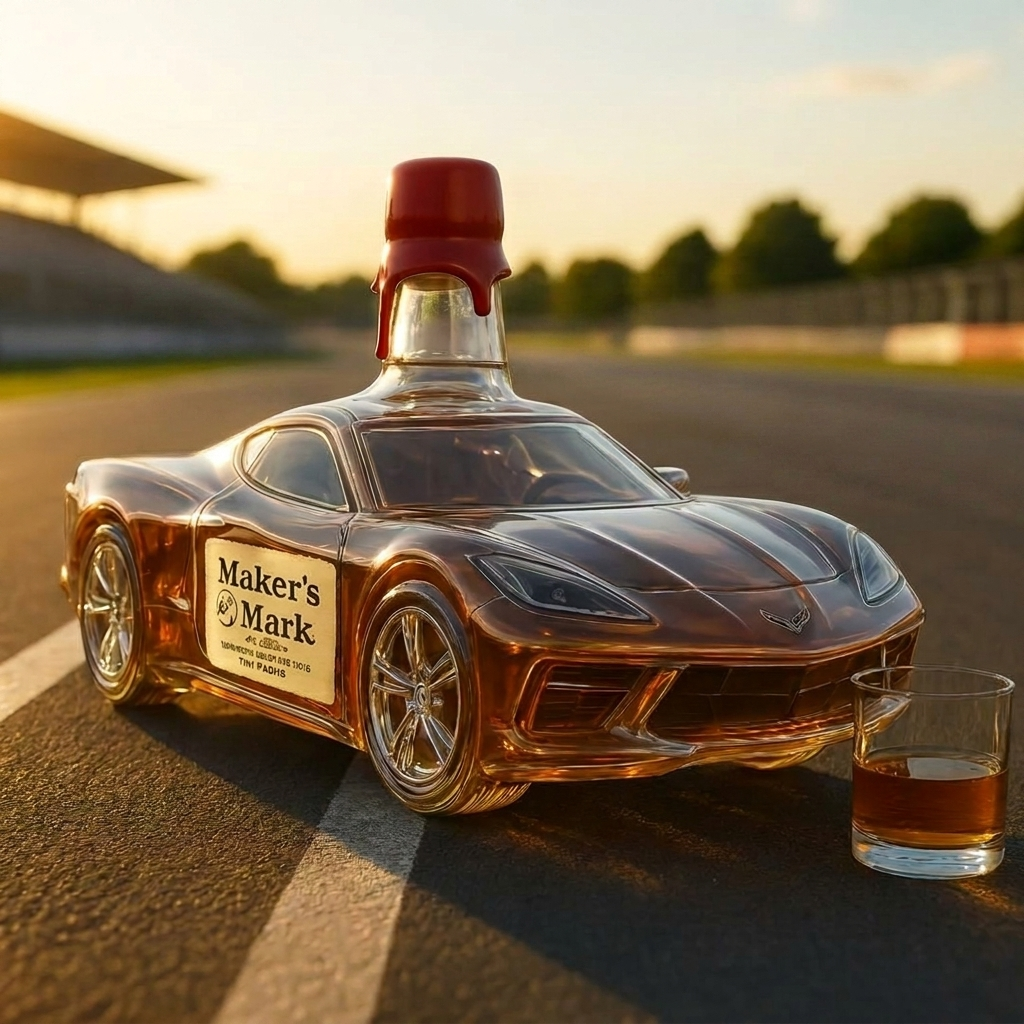 Whiskey Decanter - Corvette Edition