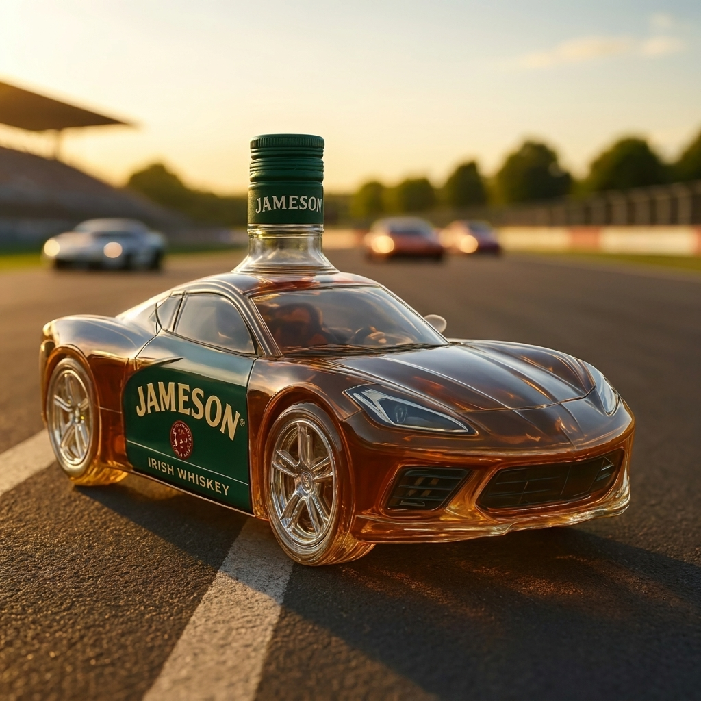 Whiskey Decanter - Corvette Edition