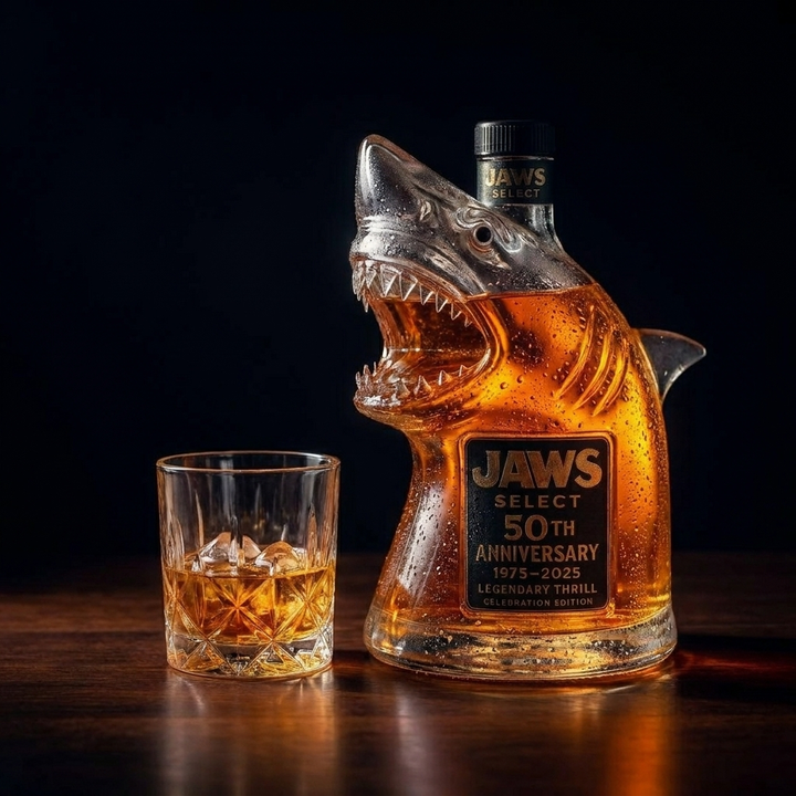 Whiskey Decanter - Shark Edition