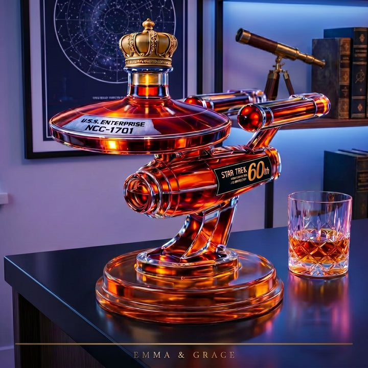 60th Anniversary USS Enterprise - Whisky Decanter