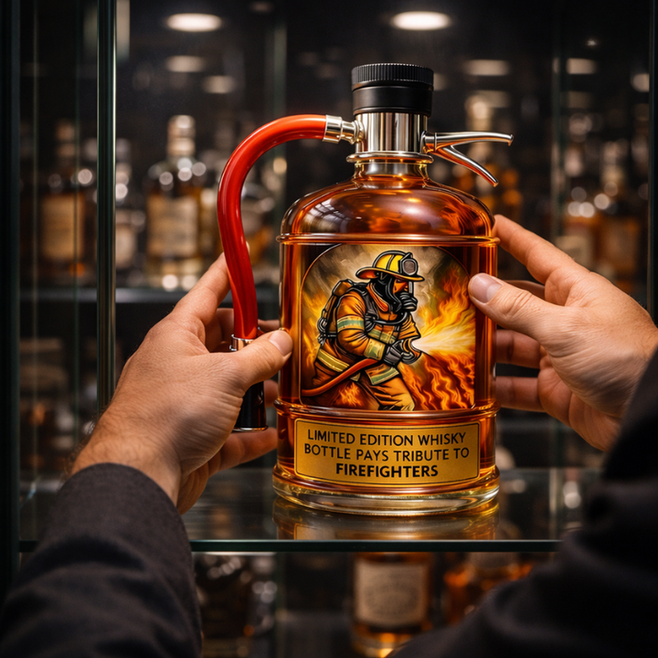 Whiskey Decanter - Fire Extinguisher Edition