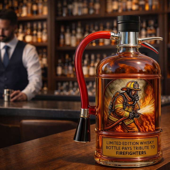 Whiskey Decanter - Fire Extinguisher Edition