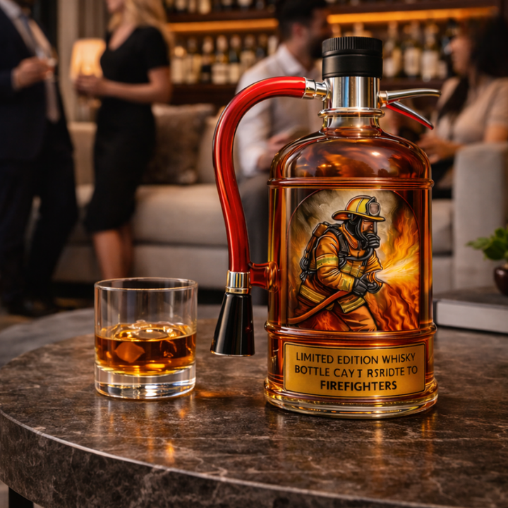 Whiskey Decanter - Fire Extinguisher Edition