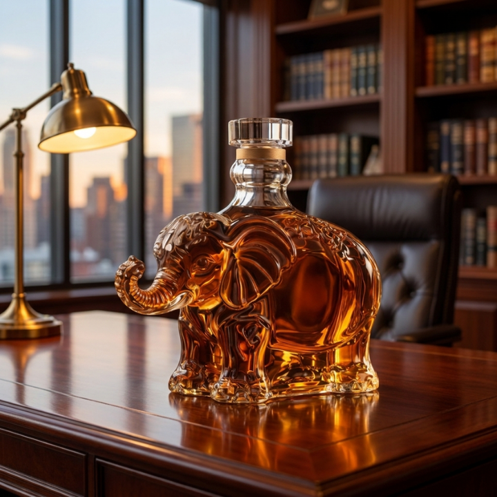 Whiskey Decanter - Elephant Edition