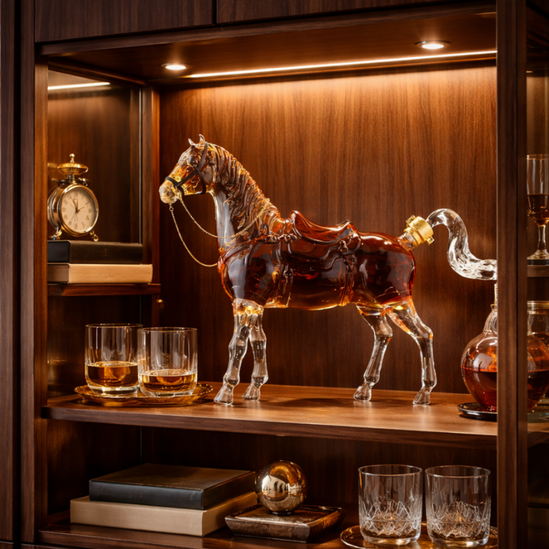 Whiskey Decanter - Horse Edition