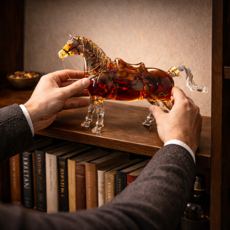 Whiskey Decanter - Horse Edition