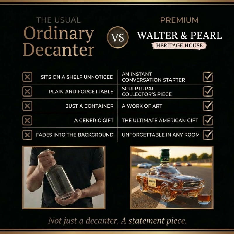 Whiskey Decanter - Mustang Edition