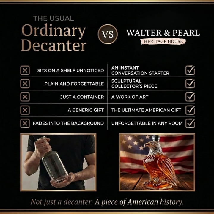 Whiskey Decanter - American Eagle Edition