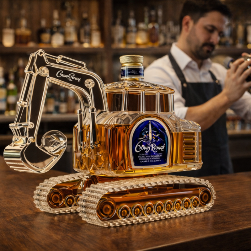 Whiskey Decanter - Excavator Edition