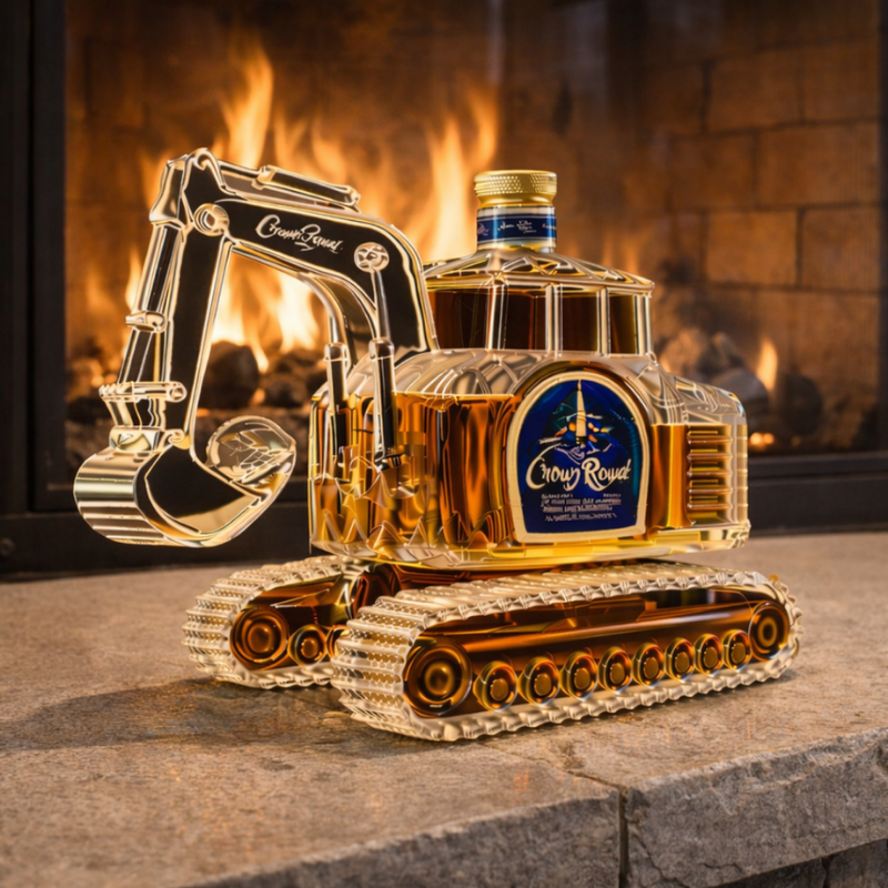 Whiskey Decanter - Excavator Edition