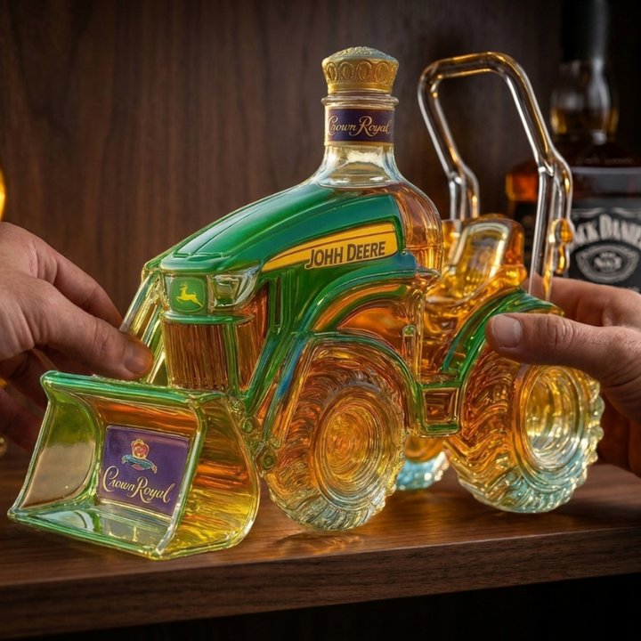 Whiskey Decanter - Tractor Edition