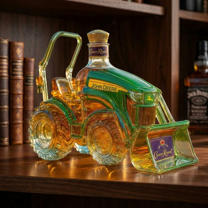 Whiskey Decanter - Tractor Edition