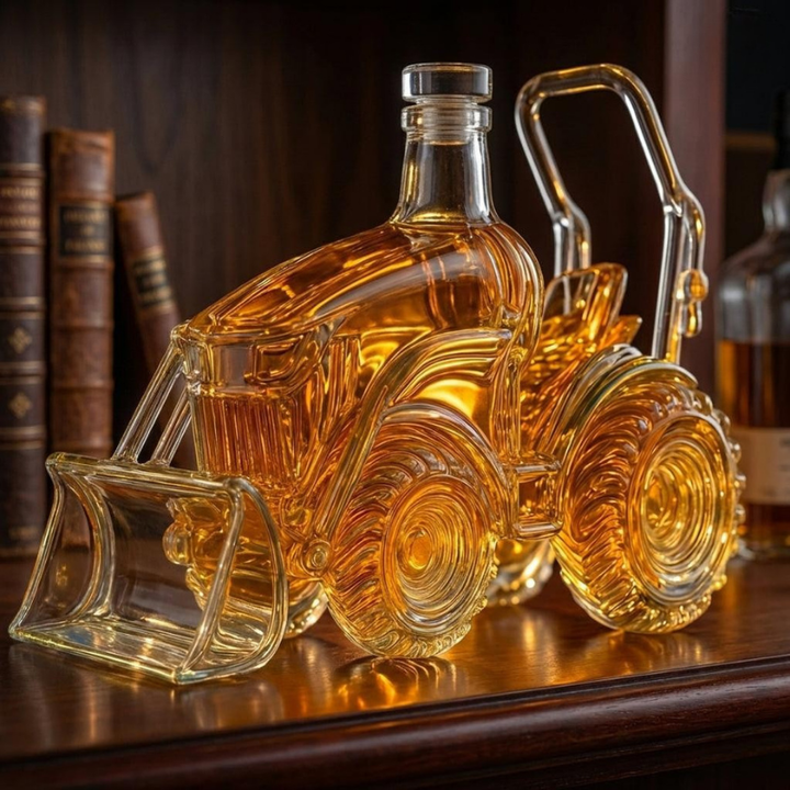 Whiskey Decanter - Tractor Edition
