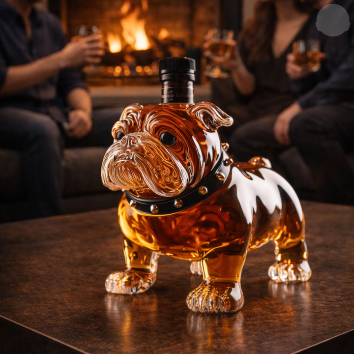 Whiskey Decanter - Bulldog Edition