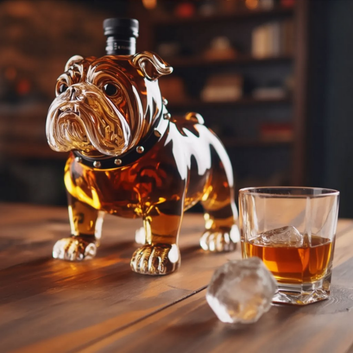 Whiskey Decanter - Bulldog Edition