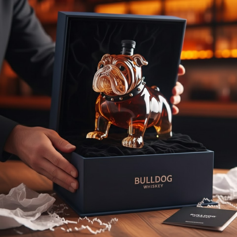 Whiskey Decanter - Bulldog Edition