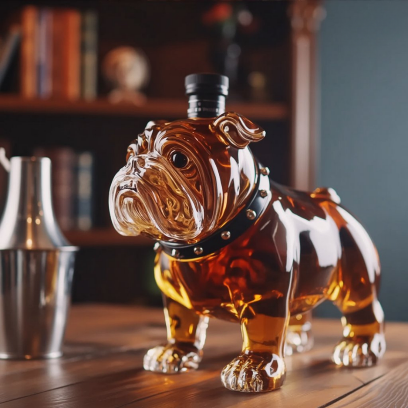 Whiskey Decanter - Bulldog Edition