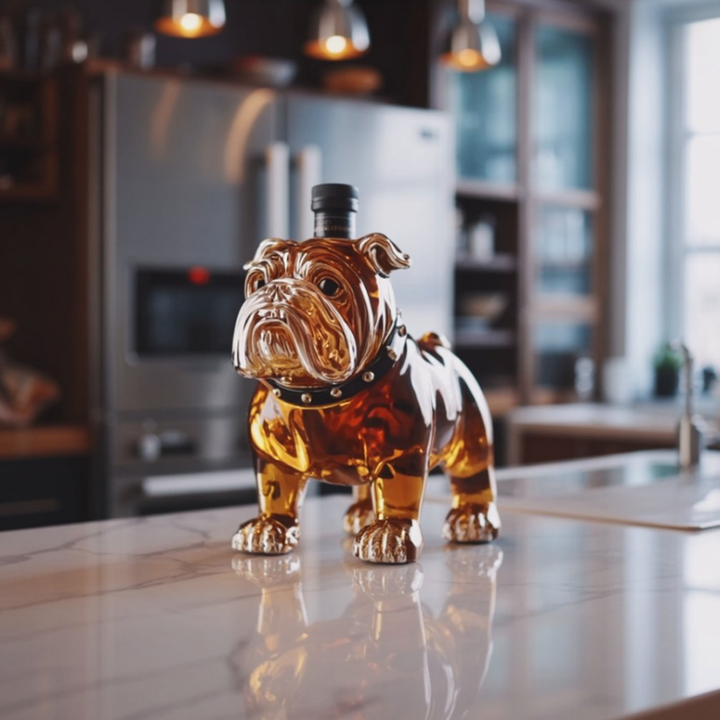 Whiskey Decanter - Bulldog Edition