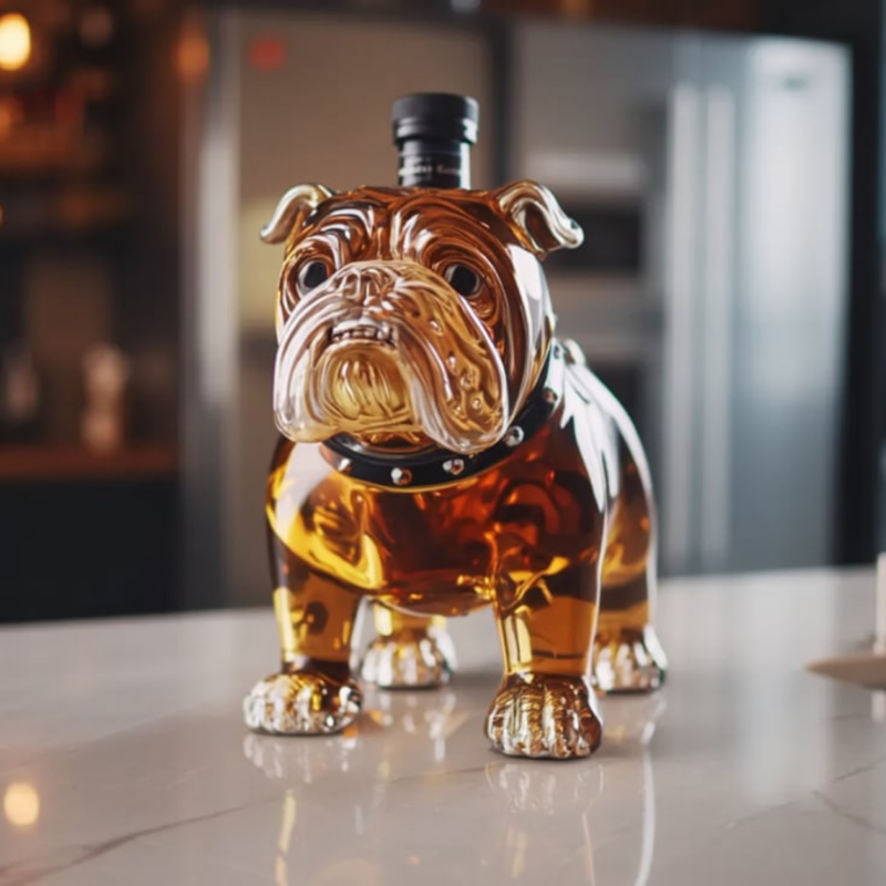 Whiskey Decanter - Bulldog Edition