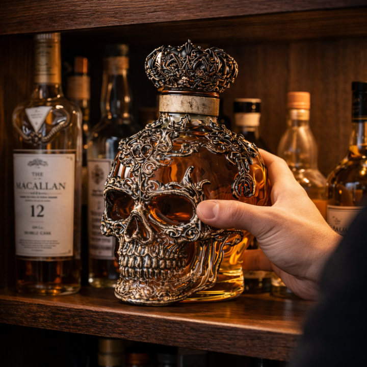 Whiskey Decanter - Skull Edition