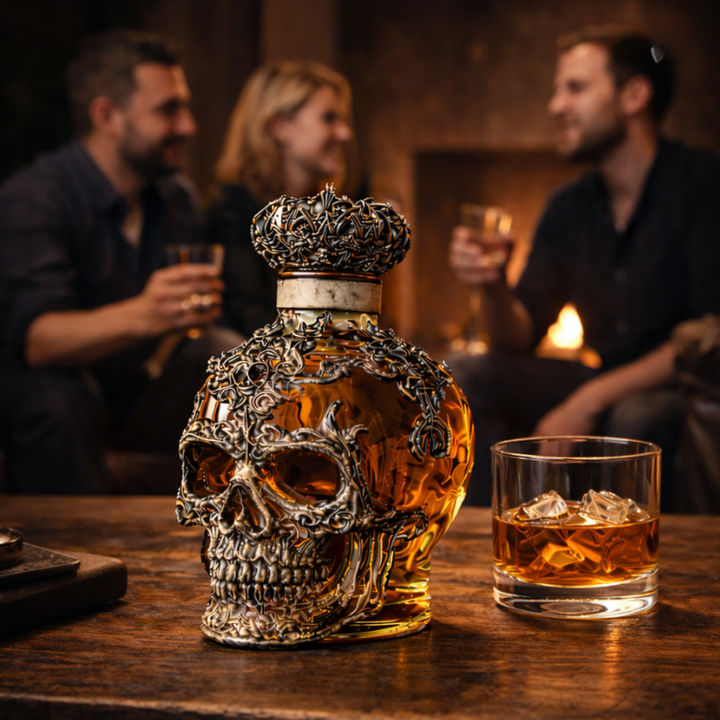 Whiskey Decanter - Skull Edition