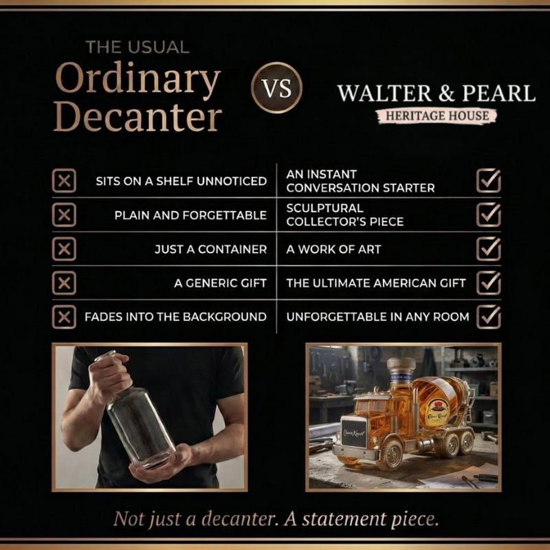 Whiskey Decanter - Truck Edition