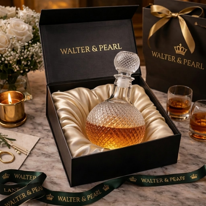 Whiskey Decanter - Diamond Cut