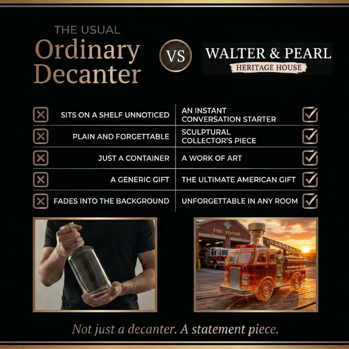 Whiskey Decanter - Firefighters' Edition