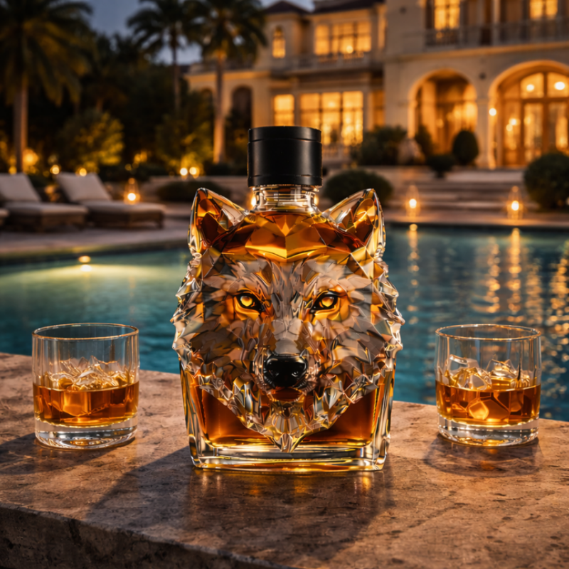 Whiskey Decanter - Wolf Edition
