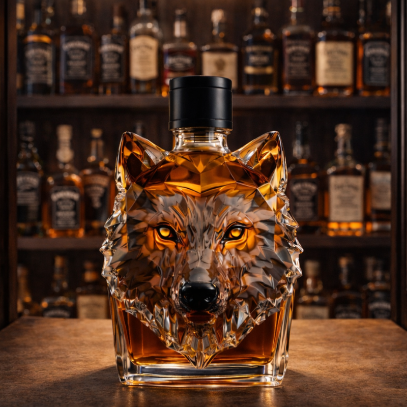 Whiskey Decanter - Wolf Edition